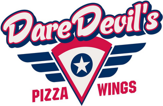 DAREDEVILS PIZZA WINGS logo