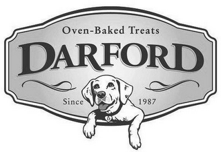 DARFORD OVEN-BAKED TREATS SINCE 1987 logo