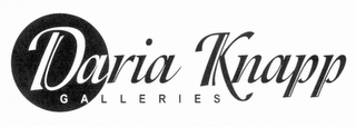 DARIA KNAPP GALLERIES logo