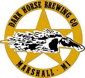 DARK HORSE BREWING CO. MARSHALL · MI logo