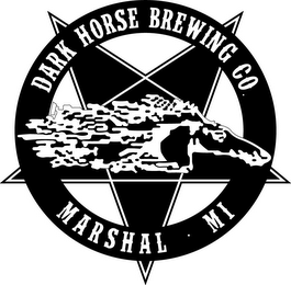 DARK HORSE BREWING CO. MARSHALL · MI logo