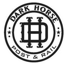 DARK HORSE DH POST & RAIL logo