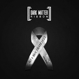 DARK MATTER RIBBON HIT & RUN AWARENESS CHICHI WALKS logo