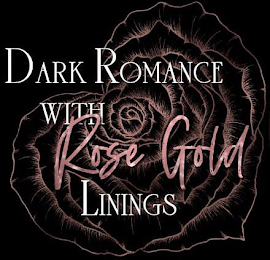 DARK ROMANCE WITH ROSE GOLD LININGS logo