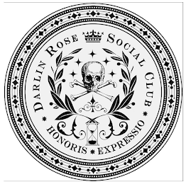 DARLIN ROSE SOCIAL CLUB HONORIS EXPRESSIO logo