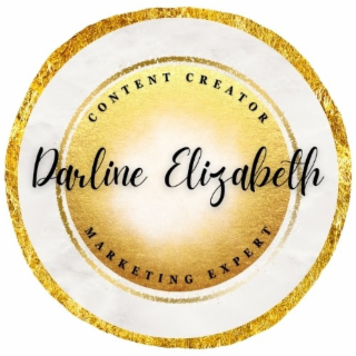 DARLINE ELIZABETH CONTENT CREATOR MARKETING EXPERT logo