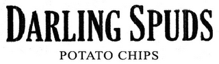 DARLING SPUDS POTATO CHIPS logo