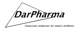 DARPHARMA TOMORROW'S MEDICINES FOR TODAY'S PROBLEMS logo