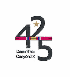 DARREN TATE CANYON TX 425 logo