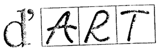 D'ART logo