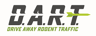 D.A.R.T. DRIVE AWAY RODENT TRAFFIC logo