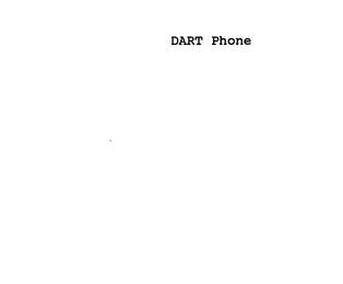 DART PHONE logo