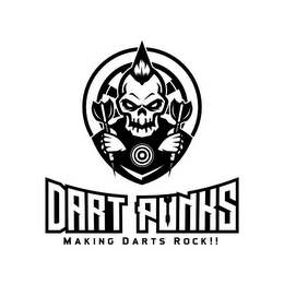 DART PUNKS MAKING DARTS ROCK!! logo