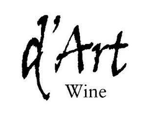 D'ART WINE logo