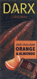 DARX ORIGINAL DARK CHOCOLATE ORANGE & ALMONDS logo