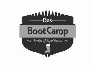 DAS BOOT CAMP PRODUCT OF ROYAL BAVARIA logo