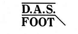 D.A.S. FOOT logo