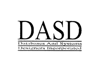 DASD DATABASES AND SYSTEMS DESIGNERS INCORPORATED logo