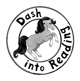 DASH INTO READING logo