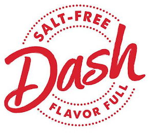 DASH SALT-FREE FLAVOR FULL logo