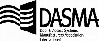 DASMA DOOR & ACCESS SYSTEMS MANUFACTURERS ASSOCIATION INTERNATIONAL logo
