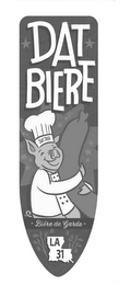 DAT BIERE DAT DOG BIÉRE DE GARDE LA 31 logo