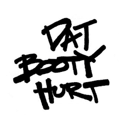 DAT BOOTY HURT logo