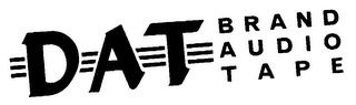 DAT BRAND AUDIO TAPE logo