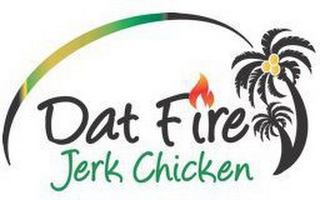 DAT FIRE JERK CHICKEN logo