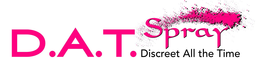 D.A.T. SPRAY DISCREET ALL THE TIME logo