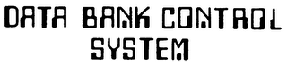 DATA BANK CONTROL SYSTEM logo