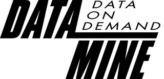 DATA MINE DATA ON DEMAND logo