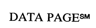 DATA PAGE logo