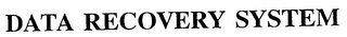 DATA RECOVERY SYSTEM logo