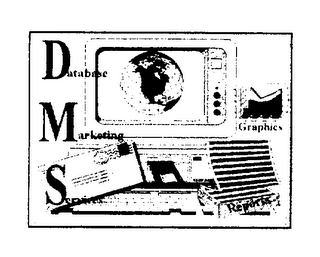 DATABASE MARKETING SERVICES GRAPHICS REPORTS logo