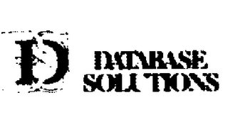 DATABASE SOLUTIONS DBS logo