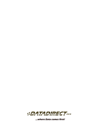 DATADIRECT ...WHERE DATA COMES FIRST! logo