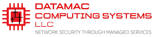 DATAMAC COMPUTING SYSTEMS LLC NETWORK SECURITY THROUGH MANAGED SERVICES logo