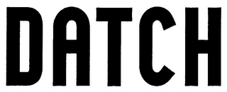 DATCH logo