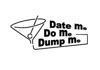 DATE ME DO ME DUMP ME logo