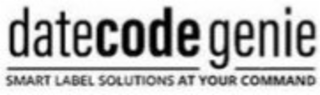 DATECODE GENIE SMART LABEL SOLUTIONS AT YOUR COMMAND logo