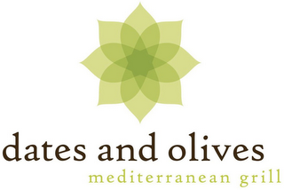 DATES AND OLIVES MEDITERRANEAN GRILL logo