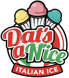 DAT'S A N'ICE ITALIAN ICE logo