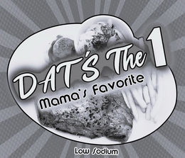 DAT'S THE 1 MAMA'S FAVORITE LOW SODIUM logo