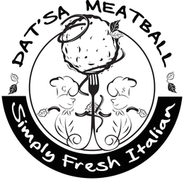 DAT'SA MEATBALL SIMPLY FRESH ITALIAN G S logo
