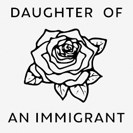 DAUGHTER OF AN IMMIGRANT logo