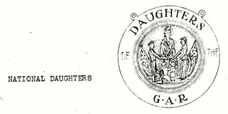 DAUGHTERS OF THE G.A.R. logo