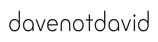 DAVENOTDAVID logo