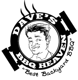 DAVE'S BBQ HEAVEN "BEST BACKYARD BBQ" logo
