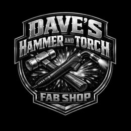 DAVE'S HAMMER AND TORCH FAB SHOP logo